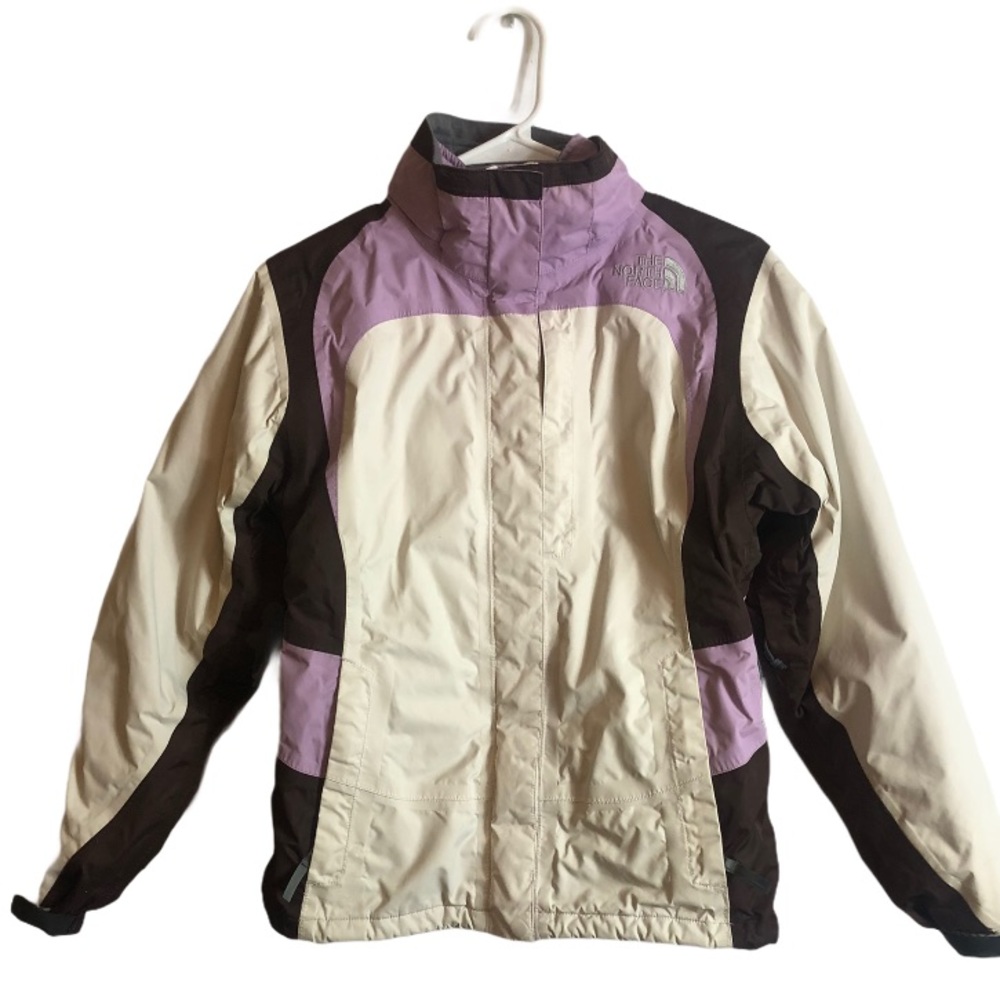 The North Face Women's Ski Jacket in Cream, Lavender & Brown